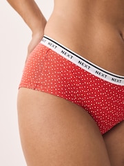 Valentines Short Logo Knickers 4 Pack - Image 10 of 10
