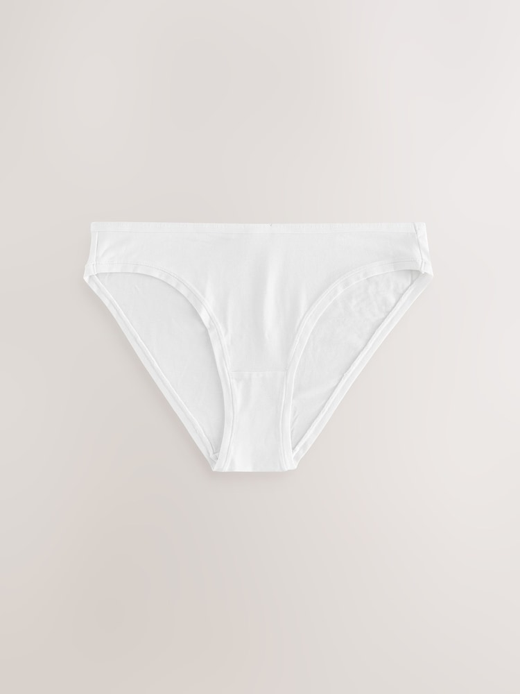 Navy/Pink/Cream High Leg Thong Modal Logo Ultimate Comfort Knickers 4 Pack - Image 2 of 7
