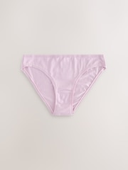 Navy/Pink/Cream High Leg Thong Modal Logo Ultimate Comfort Knickers 4 Pack - Image 4 of 7
