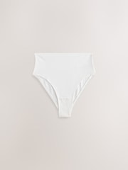 Navy/Pink/Cream High Rise High Leg Thong Modal Logo Ultimate Comfort Knickers 4 Pack - Image 3 of 7