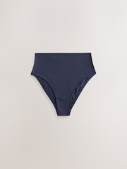 Navy/Pink/Cream High Rise High Leg Thong Modal Logo Ultimate Comfort Knickers 4 Pack - Image 5 of 7