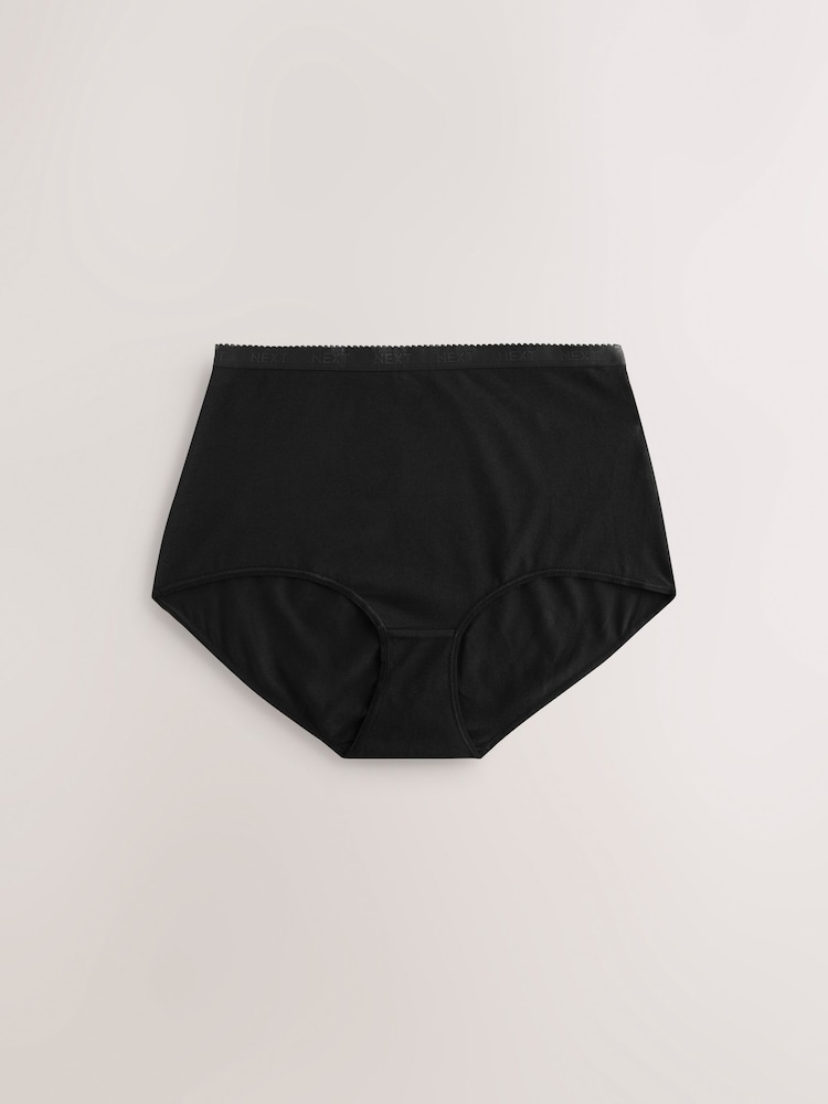 Zwart golvend met logo - Slips met logo verpakking van 4 - Image 7 of 11