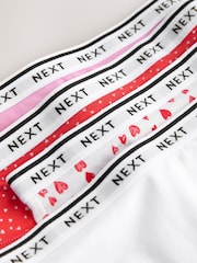 Valentines Bikini Logo Knickers 4 Pack - Image 6 of 7