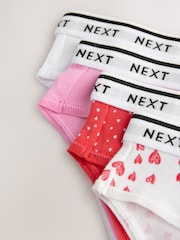 Valentines Bikini Logo Knickers 4 Pack - Image 7 of 7