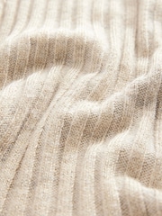 Gold Rochelle Humes Sparkle Ribbed Midi Knitted Jumper Dress - Image 8 of 8