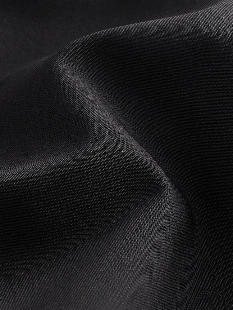 Black Regular Fit Cutaway Collar Easy Care Smart Shirt - Image 6 of 7