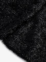 Black Sparkle Tinsel Knitted Co-ord Maxi Skirt - Image 6 of 7