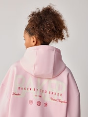 Baker by Ted Baker Oversized Back Print Hoodie - Image 5 of 9