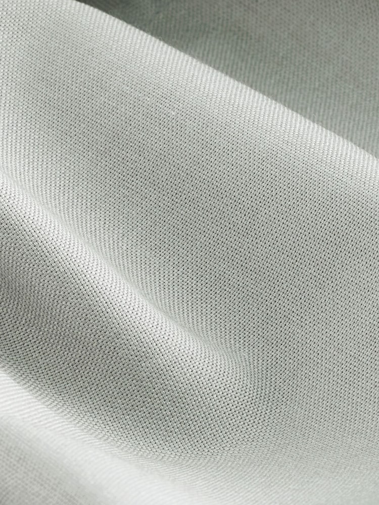 Sage Green Regular Fit Button Down Easy Iron Oxford Shirt - Image 6 of 7