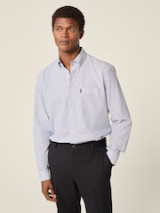 Bleu Bengal - Chemise Oxford boutonnée repassage facile - Image 2 de 8
