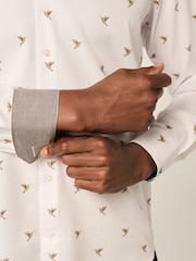 White Neutral Bird Regular Fit - Image 5 of 8