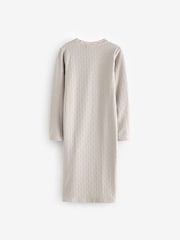 Baker by Ted Baker Stone Textured Midi Dress - Image 8 of 10