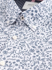 White/Blue Floral Regular Fit - Image 7 of 7