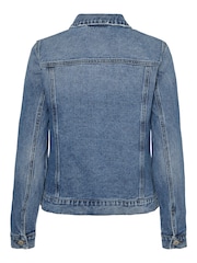 VERO MODA Blue Relaxed Fit Denim Jacket - Image 6 of 6