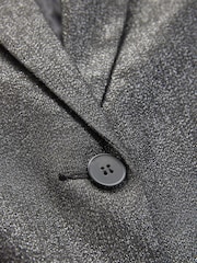 Grey Rochelle Metallic Sparkle Blazer - Image 13 of 15