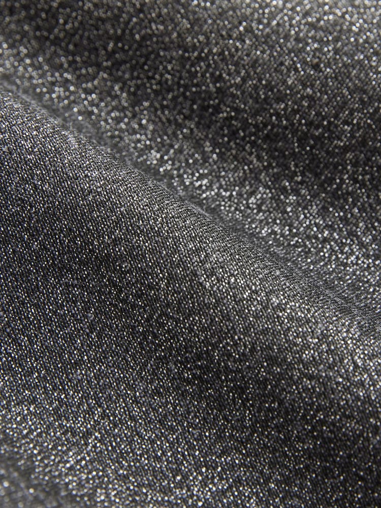 Grey Rochelle Metallic Sparkle Blazer - Image 15 of 15
