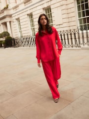 Red Long Sleeve Shirt - Image 2 of 8