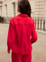 Red Long Sleeve Shirt - Image 4 of 8