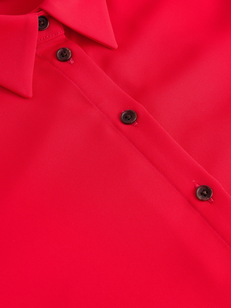 Red Long Sleeve Shirt - Image 7 of 8
