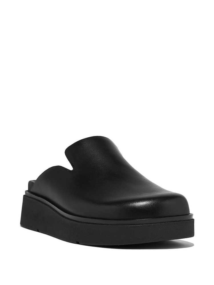 FitFlop Gen Leather Mules - Image 1 of 4 FitFlop Gen Leather Mules - Image 1 of 4