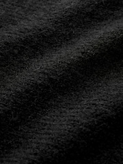 Black Soft Touch Bardot Off The Shoulder Knitted Jumper with Alpaca - Image 9 of 9