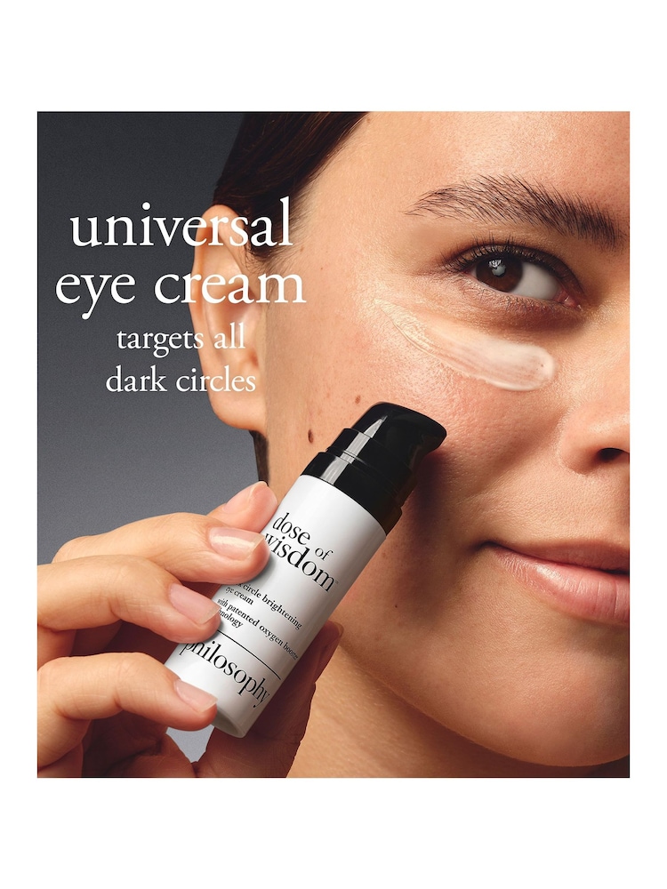 Philosophy Dose of Wisdom Dark Circle Brightening Eye Cream 15ml - Image 2 of 5