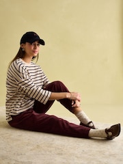 Joules Amelia Top with 3/4 Length Sleeves - תמונה 8 מתוך 9
