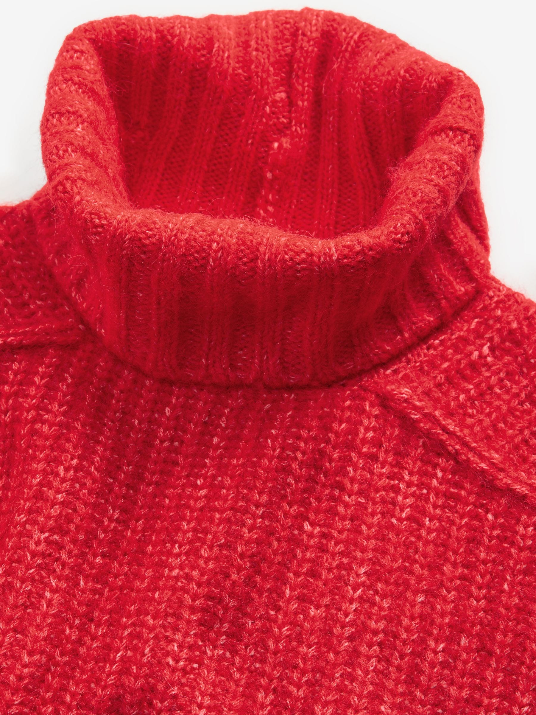 その他 TEN HIGH NECK WOOL RED L ZCFZJW Men's Slim Fit Turtleneck Sweater Tops Casual Basic