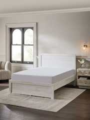 White Oak Effect Bronx Wooden Bed Frame - Image 2 of 6