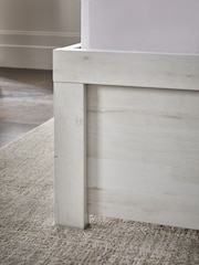 White Oak Effect Bronx Wooden Bed Frame - Image 5 of 6