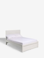 White Oak Effect Bronx Wooden Bed Frame - Image 6 of 6