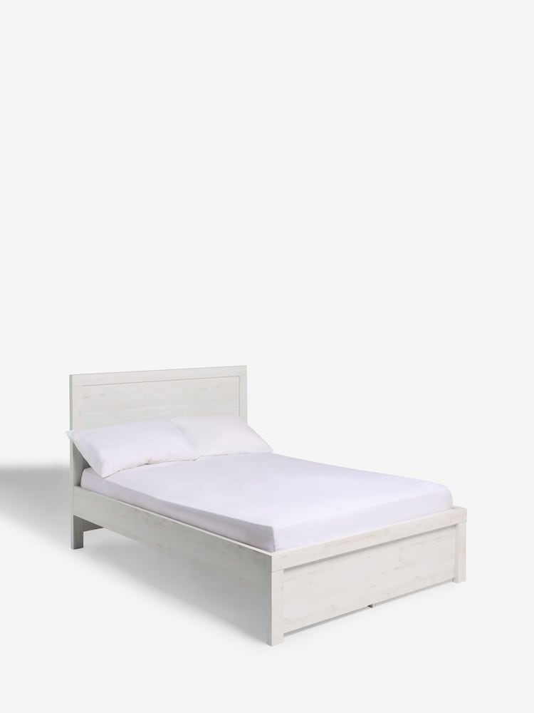 White Oak Effect Bronx Wooden Bed Frame - Image 6 of 6