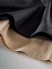 The Set Black/Taupe Brown 2 Pack Taffetta Full Midi Skirts - Image 7 of 7