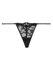 Zwart - Victoria's Secret slipje met glinsterende bandjes - Image 3 of 3