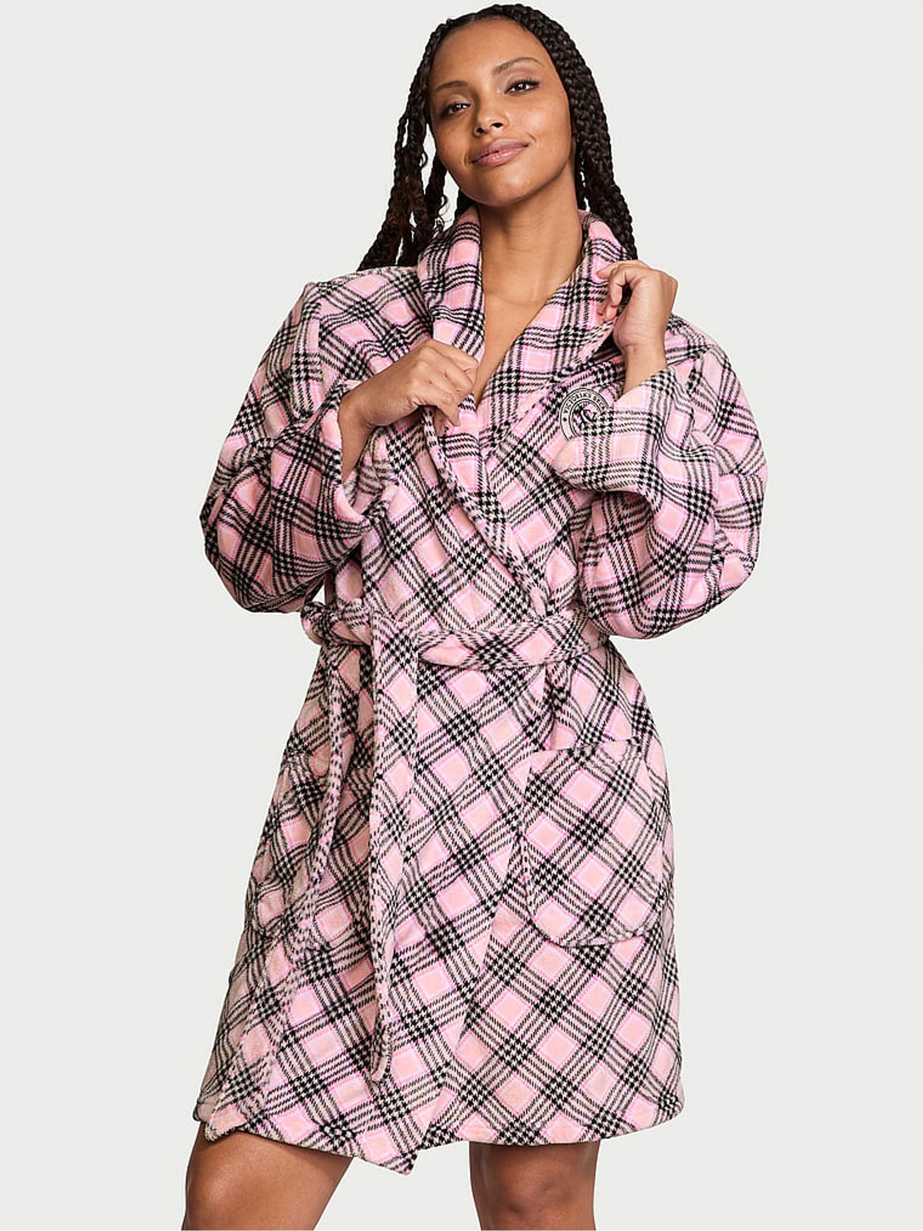 Robe de chambre plaid top