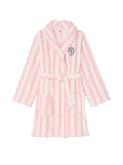 Victoria's Secret Pink Stripe Cosy Short Dressing Gown - Image 3 of 3