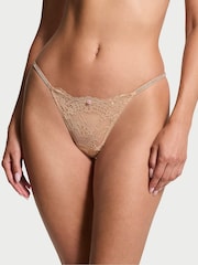 Praline nude - Victoria's Secret slipje met glinsterende bandjes - Image 1 of 3