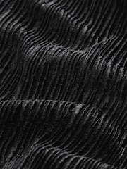 Black Plisse Velvet T-Shirt - Image 7 of 7