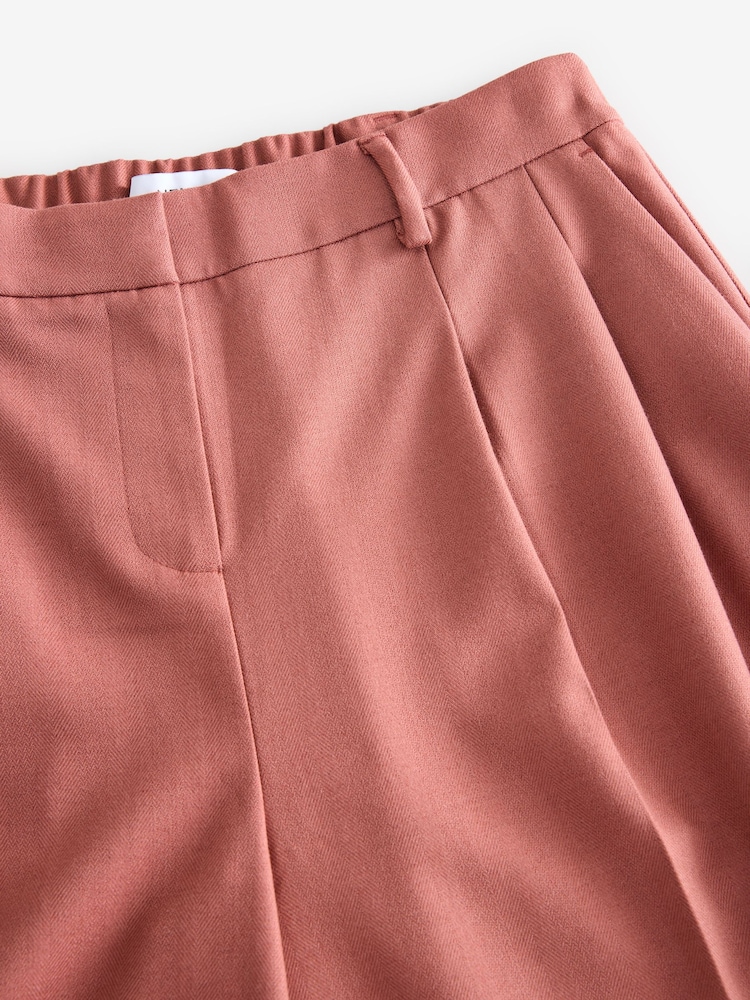 Roze - Maatgesneden rechte broek met wol - Image 6 of 7