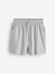Berry Red/Grey Jersey Pyjamas Shorts Set - Image 9 of 11