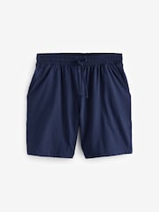 Grey Stripe Jersey Pyjamas Shorts Set - Image 7 of 9
