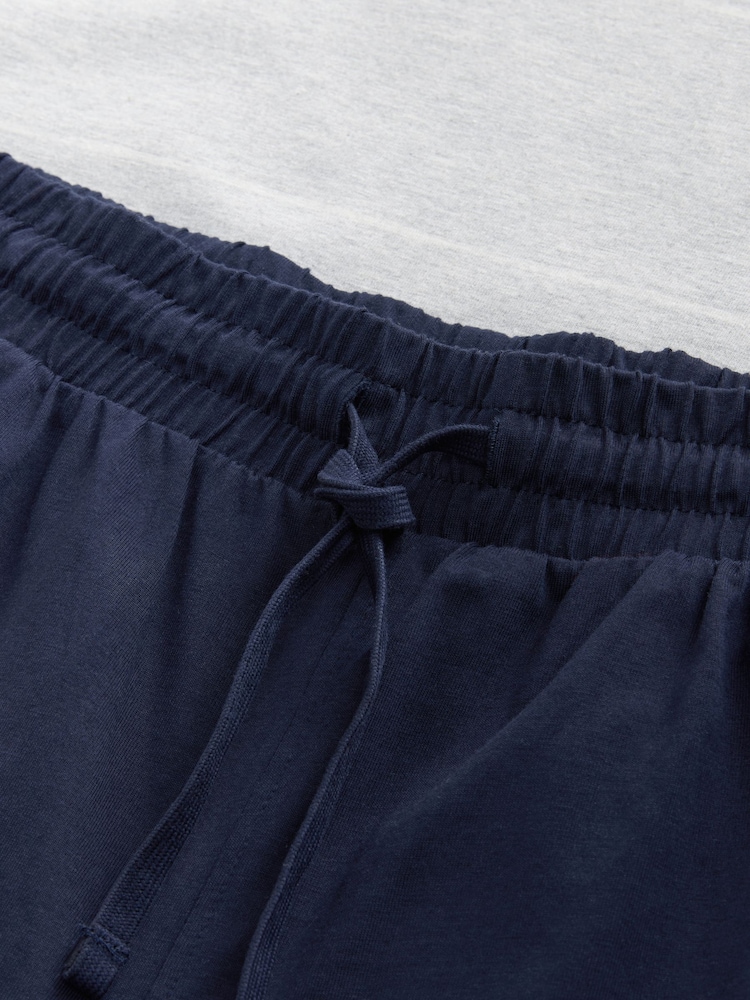 Bande grise - Ensemble short de pyjama en jersey - Image 8 of 9