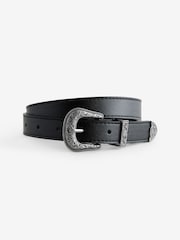 Black Chrome Belt - Image 1 of 3