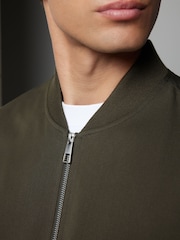 Green Smart Bomber Jacket - Image 4 of 9
