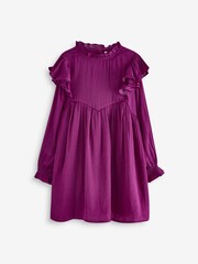 Purple Tiered Dress - Image 1 of 1