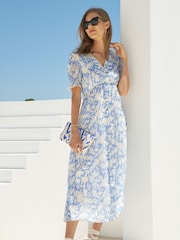 Aspiga Blue Sally Anne Tea dress - Image 1 of 5