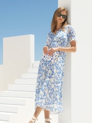Aspiga Blue Sally Anne Tea dress - Image 3 of 5