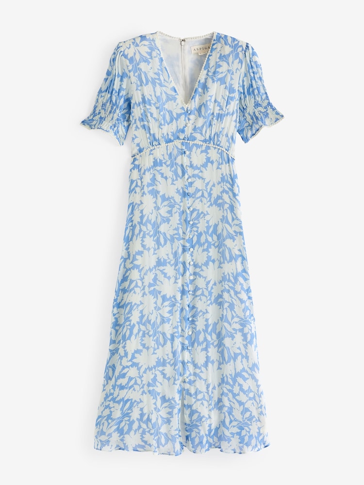 Aspiga Blue Sally Anne Tea dress - Image 5 of 5