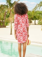 Aspiga Red Mila Tunic Shirt - Image 2 of 5