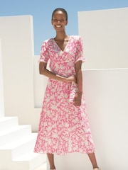 Aspiga Pink Sally Anne Tea dress - Image 1 of 5